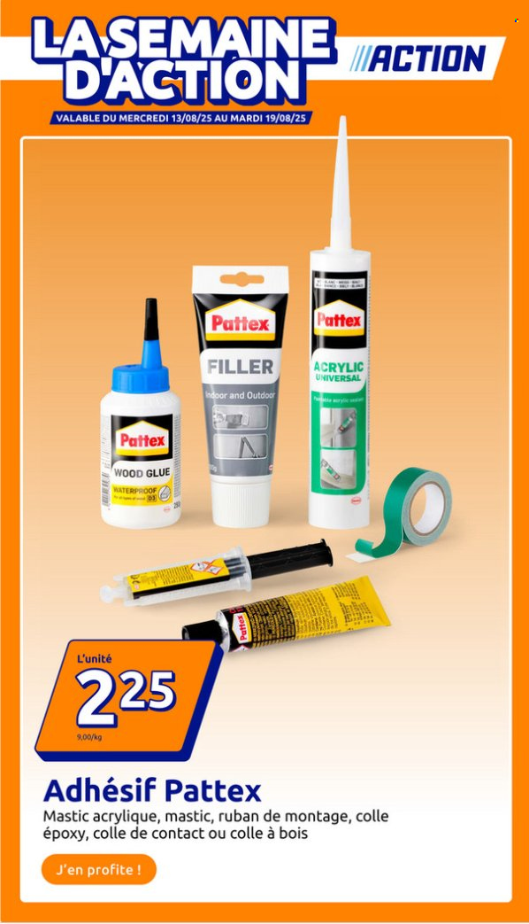 Catalogue Action - 13/08/2025 - 19/08/2025. Page 1