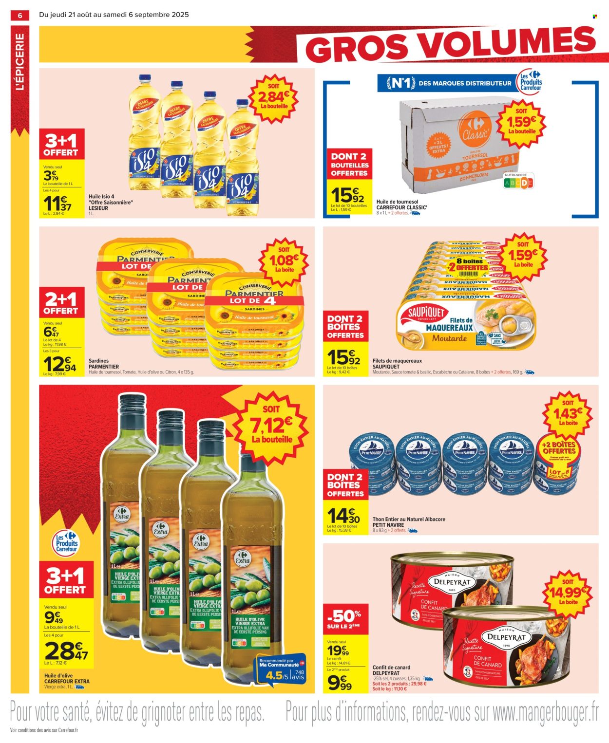 Catalogue Carrefour Hypermarchés - 21/08/2025 - 06/09/2025. Page 8