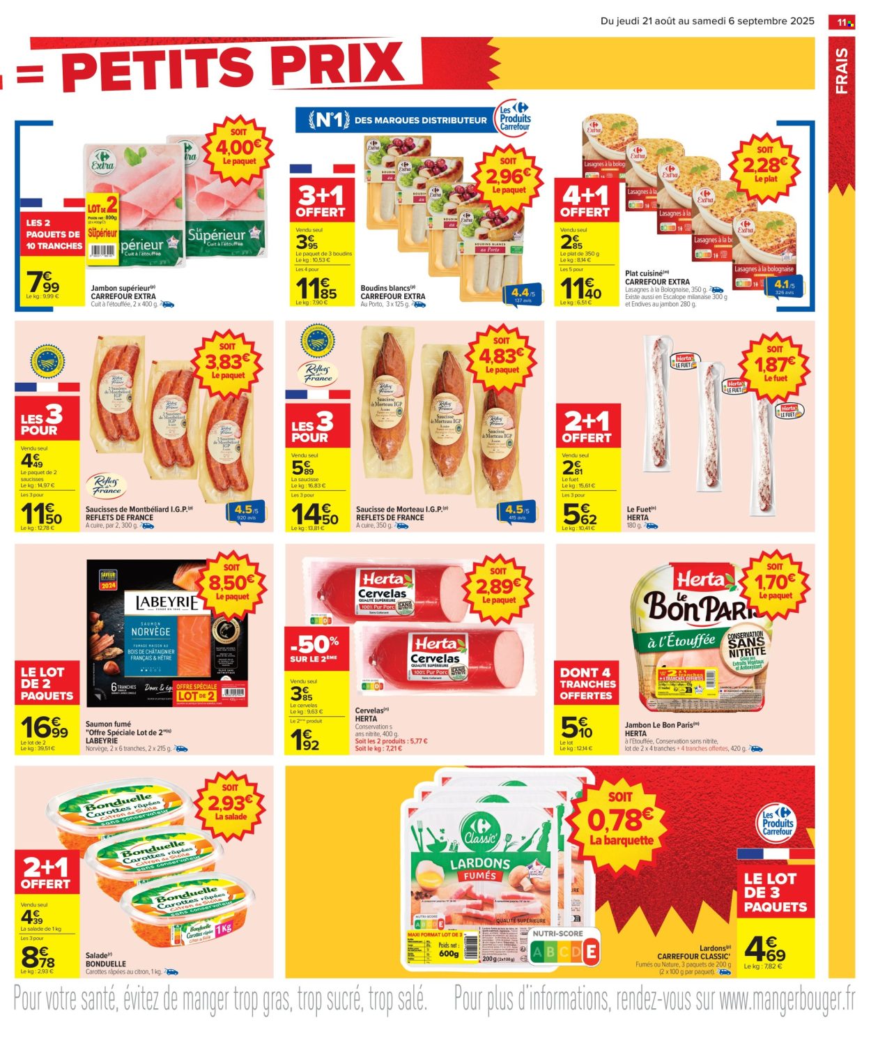 Catalogue Carrefour Hypermarchés - 21/08/2025 - 06/09/2025. Page 13