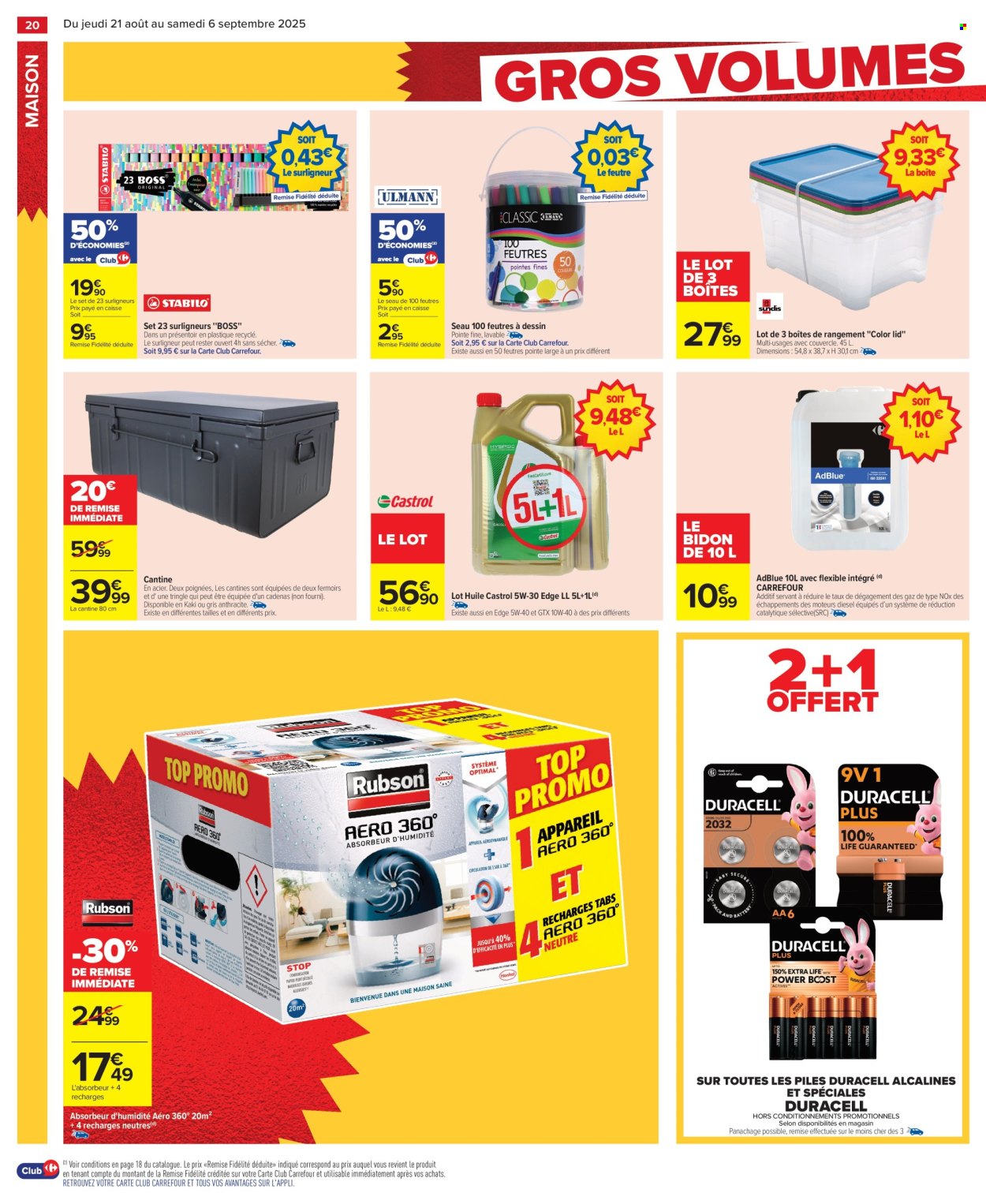 Catalogue Carrefour Hypermarchés - 21/08/2025 - 06/09/2025. Page 22