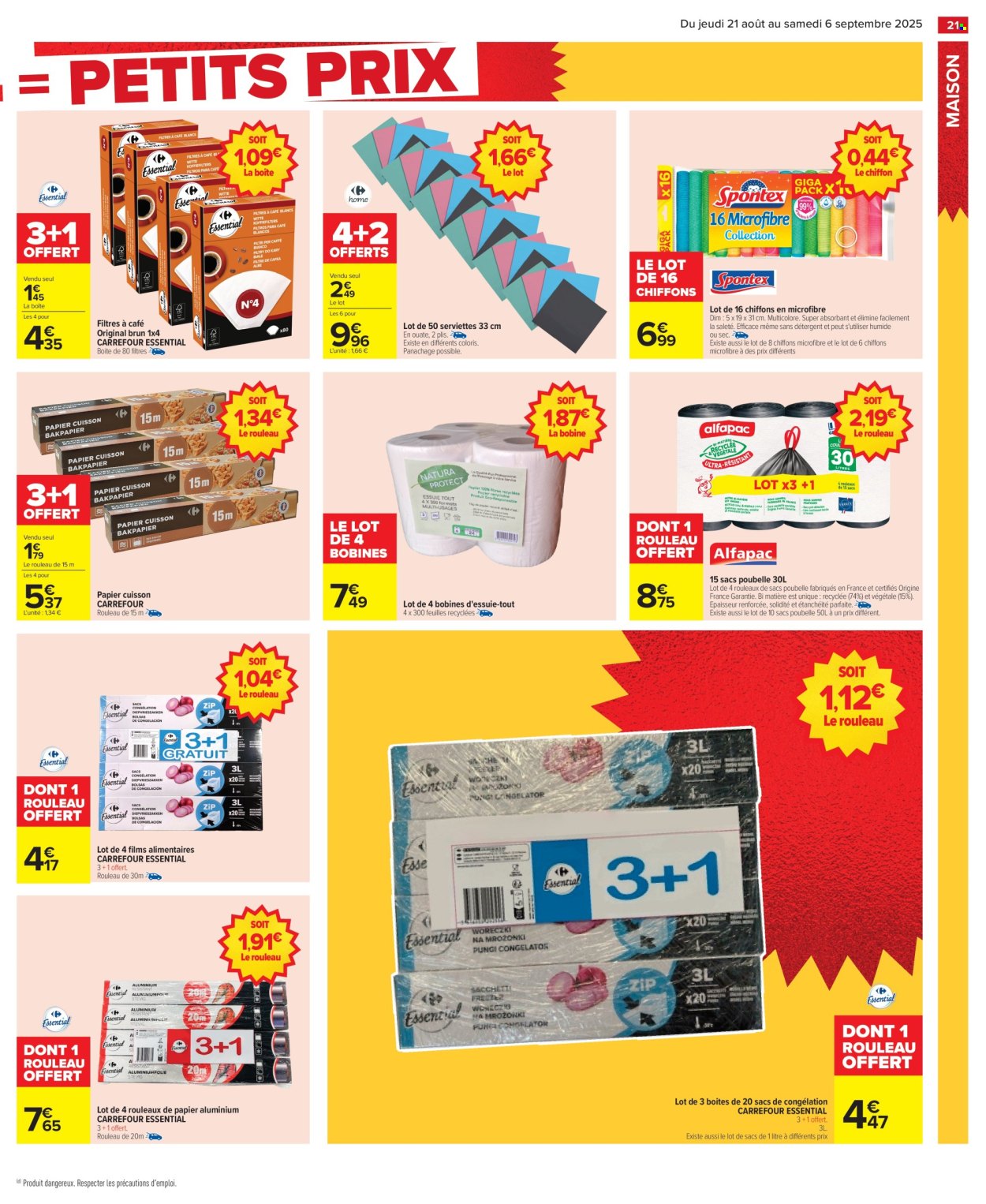 Catalogue Carrefour Hypermarchés - 21/08/2025 - 06/09/2025. Page 23
