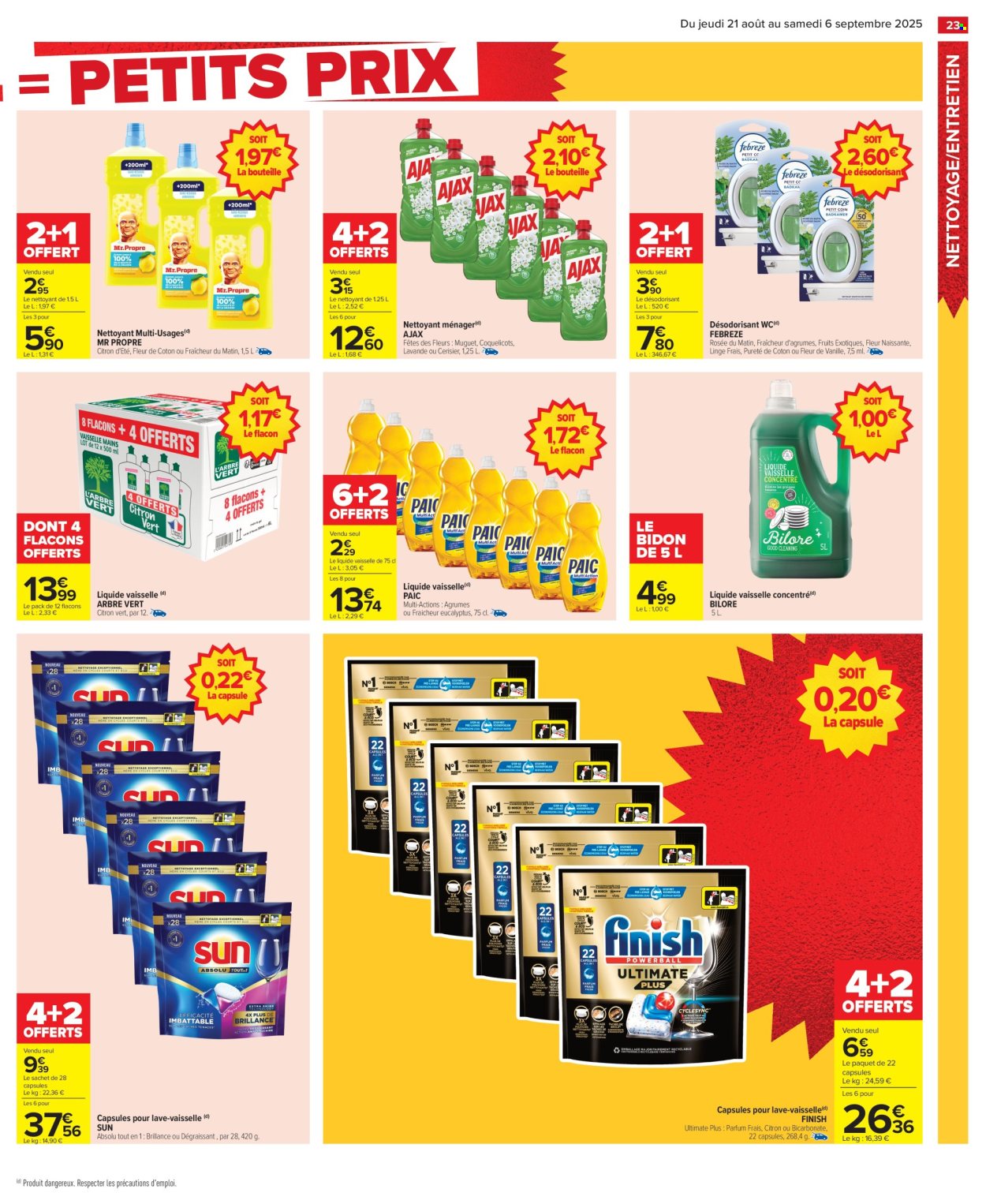 Catalogue Carrefour Hypermarchés - 21/08/2025 - 06/09/2025. Page 25