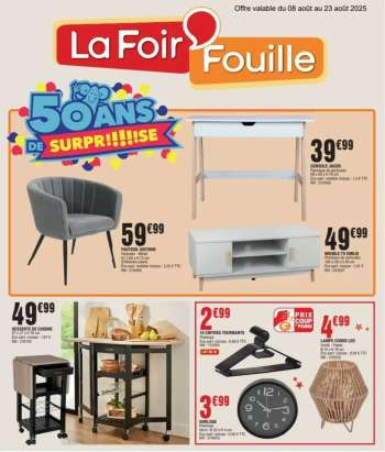 Catalogue La Foir'Fouille - 08/08/2025 - 23/08/2025.