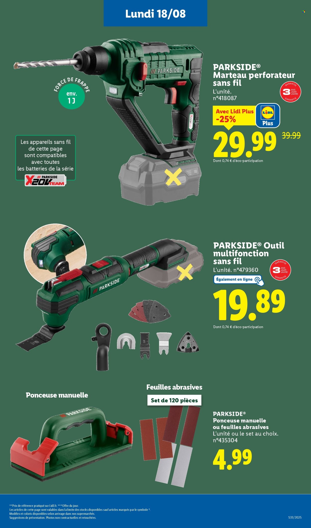 Catalogue Lidl - 14/08/2025 - 18/08/2025. Page 25