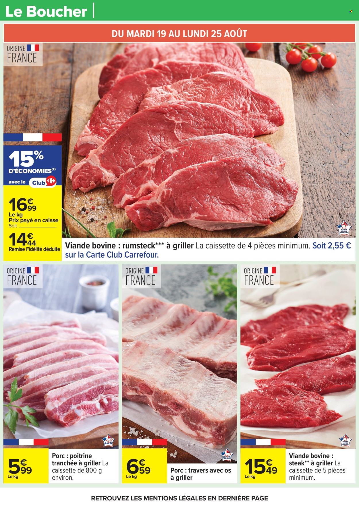 Catalogue Carrefour Hypermarchés - 18/08/2025 - 01/09/2025. Page 19