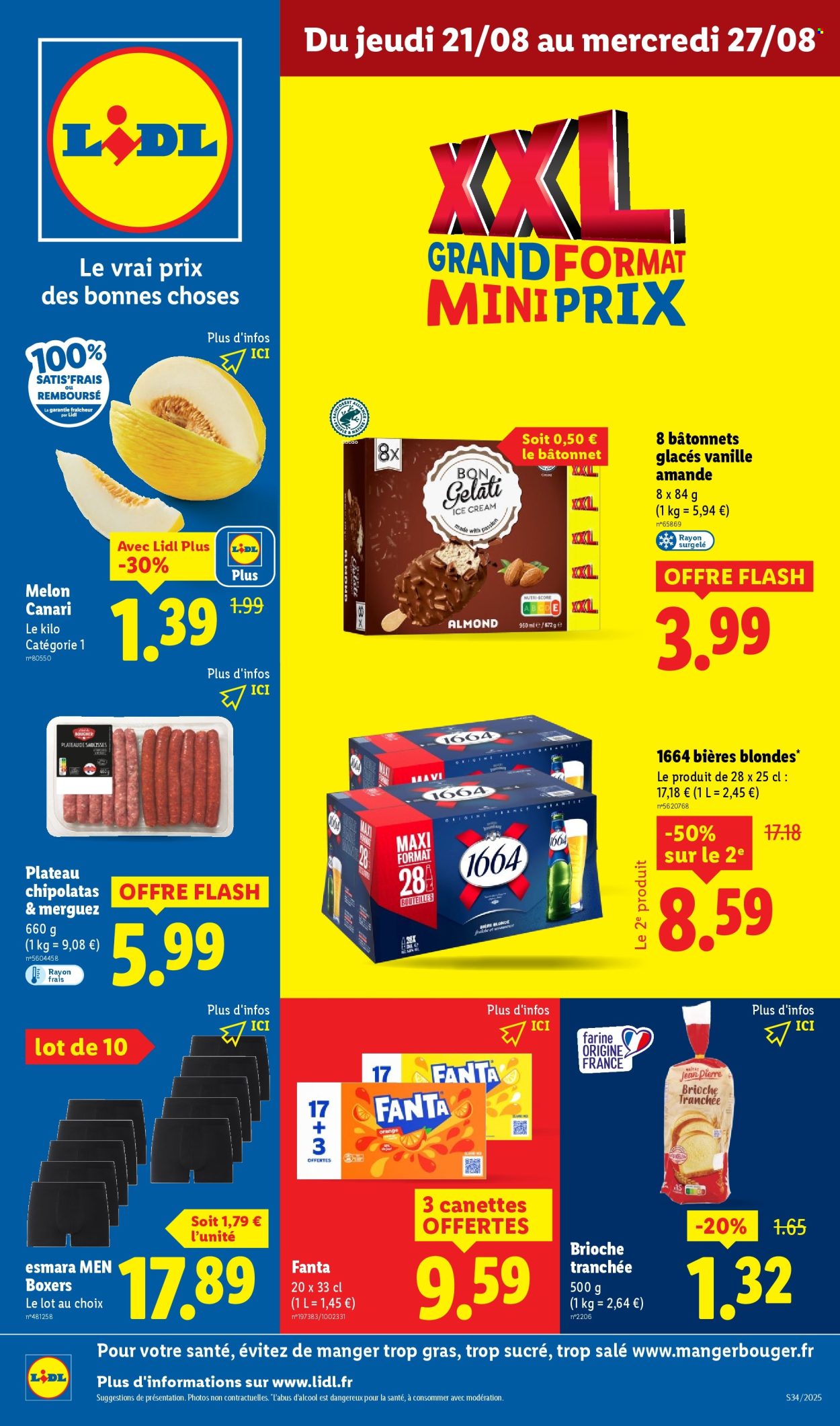 Catalogue Lidl - 21/08/2025 - 27/08/2025. Page 1