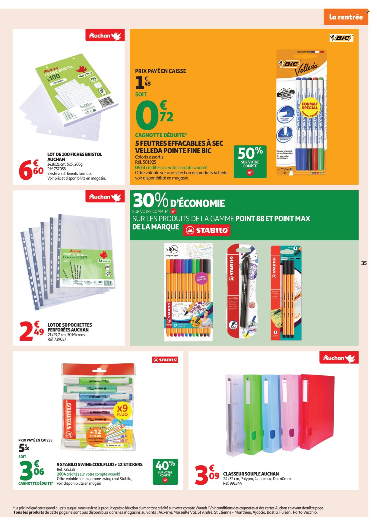 Catalogue Auchan - 19/08/2025 - 31/08/2025. Page 35