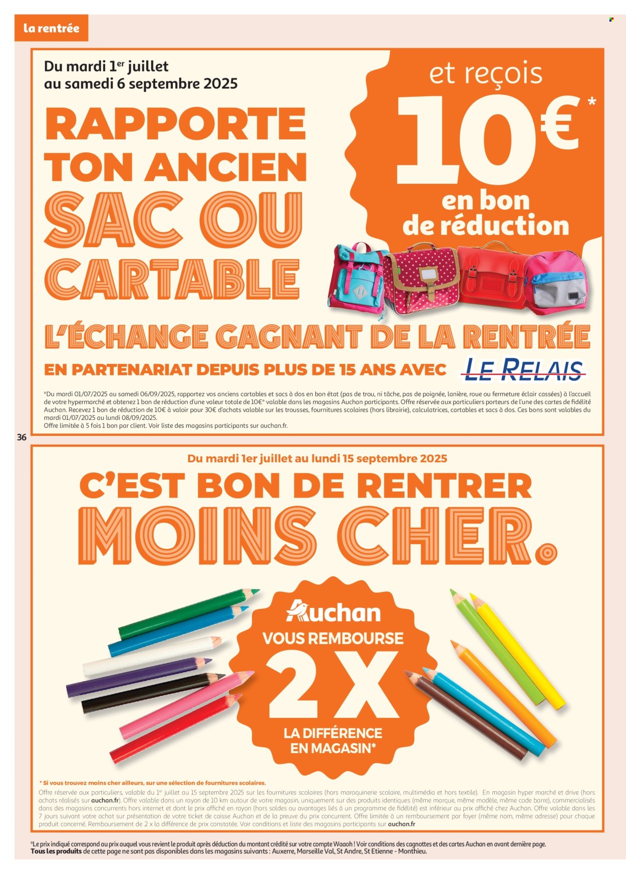 Catalogue Auchan - 19/08/2025 - 31/08/2025. Page 36