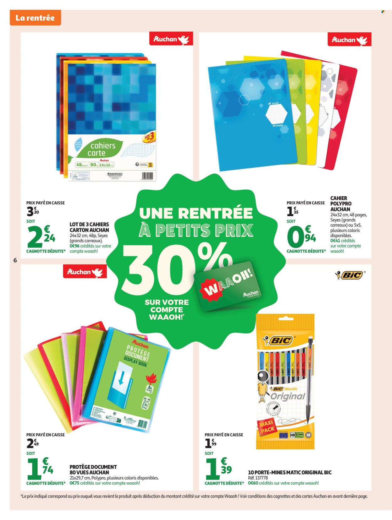 Catalogue Auchan - 19/08/2025 - 06/09/2025. Page 6