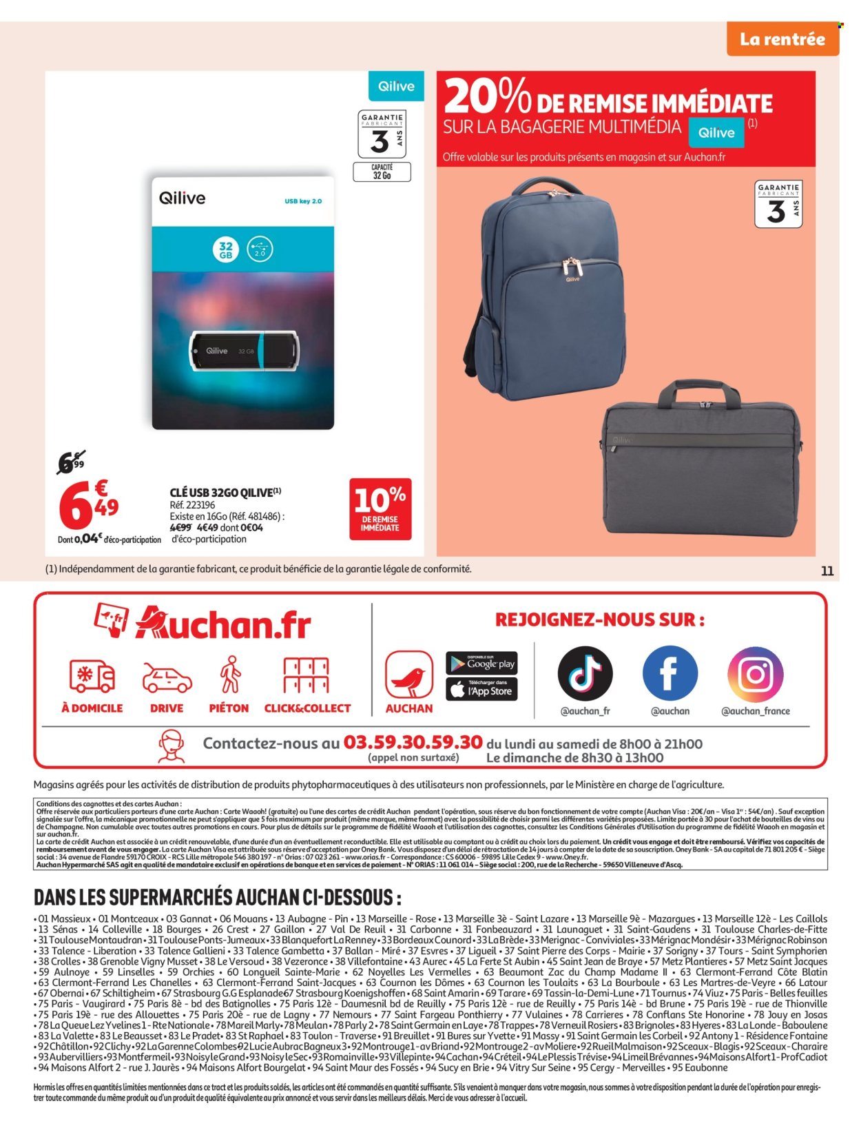 Catalogue Auchan - 19/08/2025 - 06/09/2025. Page 11