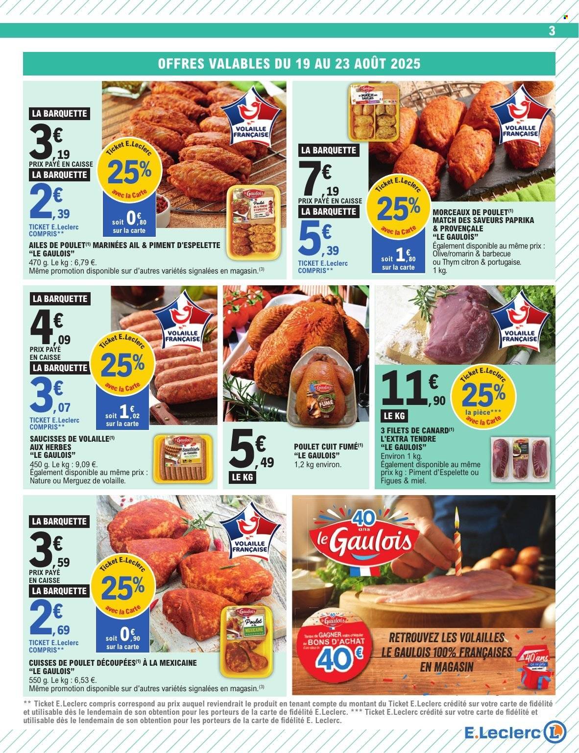 Catalogue E.Leclerc - 19/08/2025 - 30/08/2025. Page 3