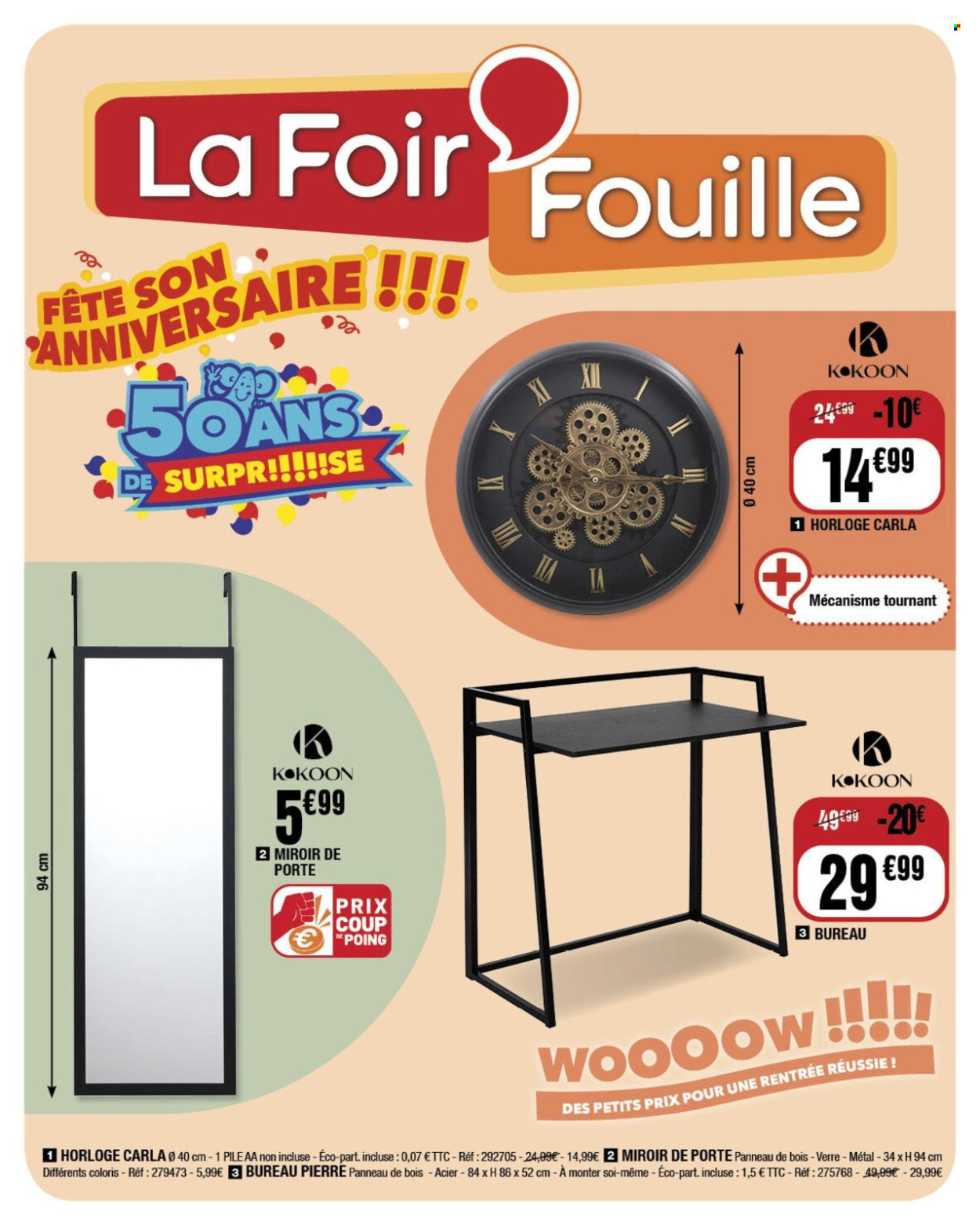 Catalogue La Foir'Fouille - 18/08/2025 - 24/08/2025. Page 1