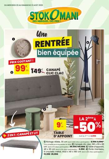 Catalogue Stokomani - 20/08/2025 - 31/08/2025.