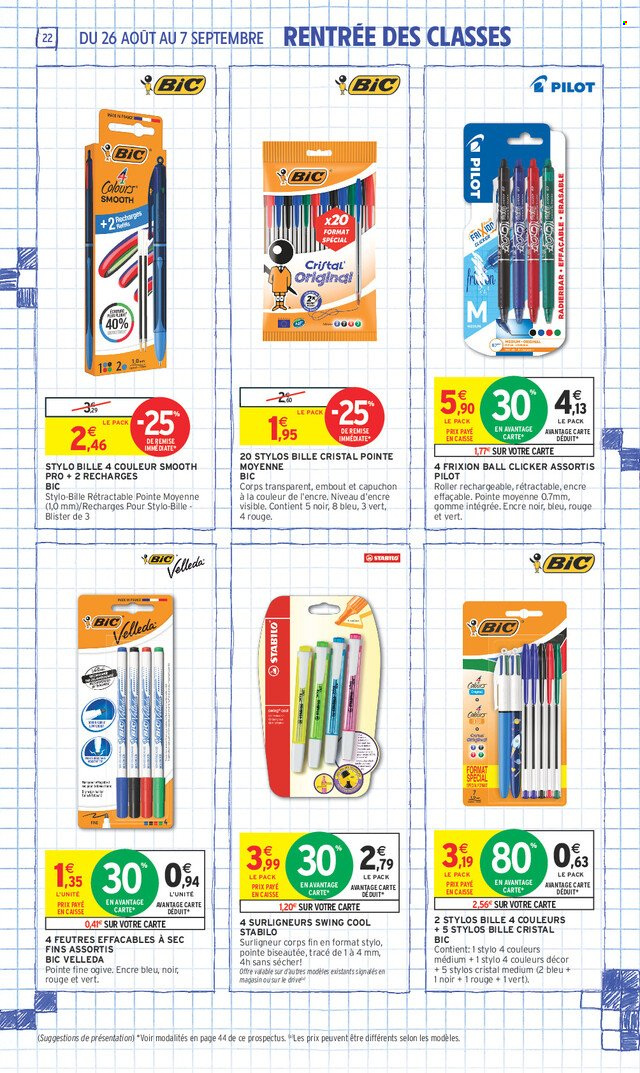 Catalogue Intermarché Super - 26/08/2025 - 07/09/2025. Page 22
