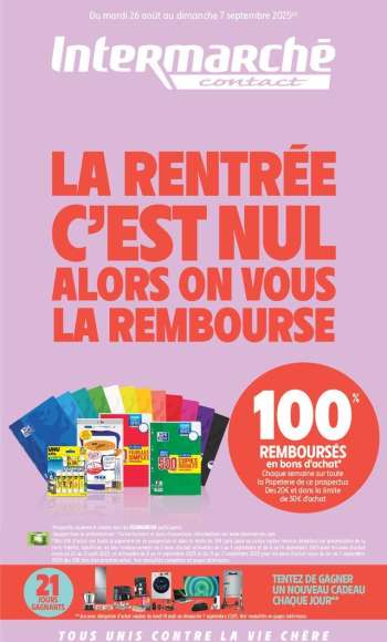 Catalogue Intermarché Contact - 26/08/2025 - 07/09/2025.