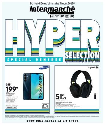 Catalogue Intermarché Hyper - 26/08/2025 - 31/08/2025.
