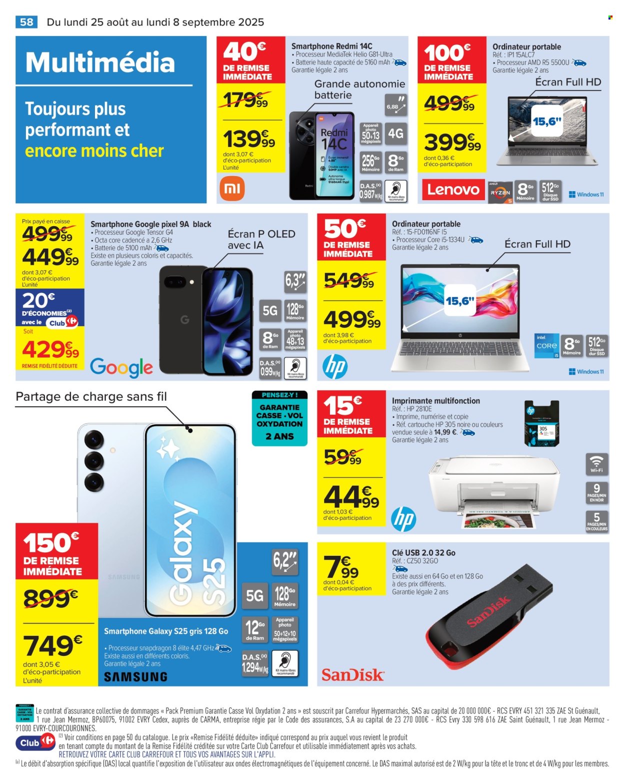 Catalogue Carrefour Hypermarchés - 25/08/2025 - 08/09/2025. Page 60