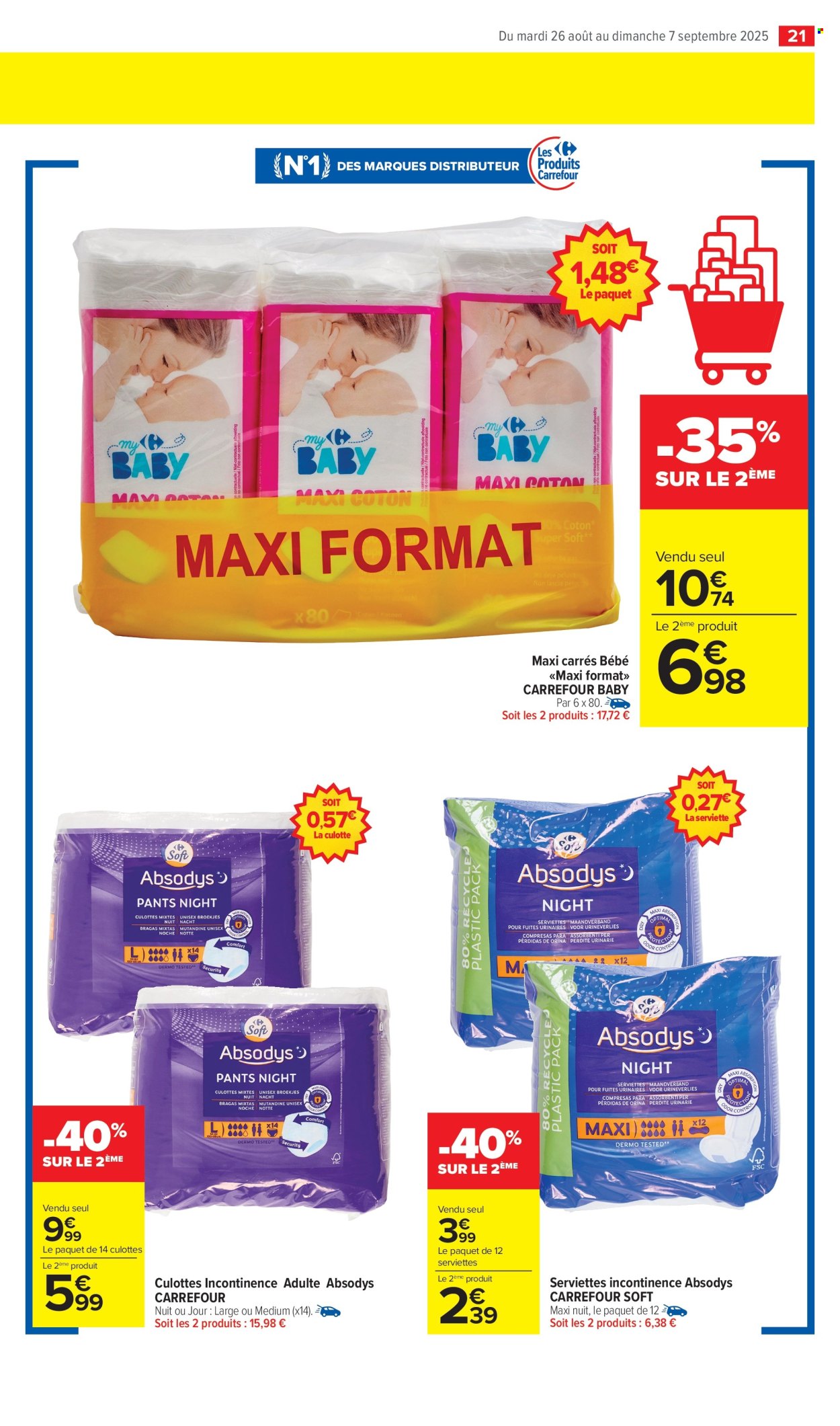 Catalogue Carrefour Market - 26/08/2025 - 07/09/2025. Page 23