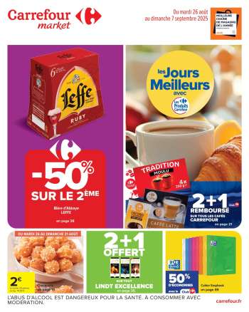 Catalogue Carrefour Market - 26/08/2025 - 07/09/2025.