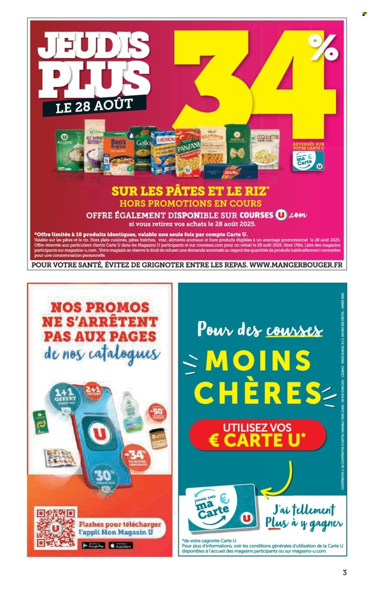 Catalogue SUPER U - 26/08/2025 - 07/09/2025. Page 3