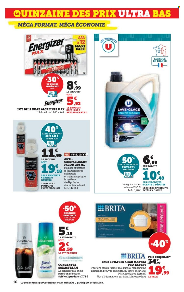 Catalogue SUPER U - 26/08/2025 - 07/09/2025. Page 10
