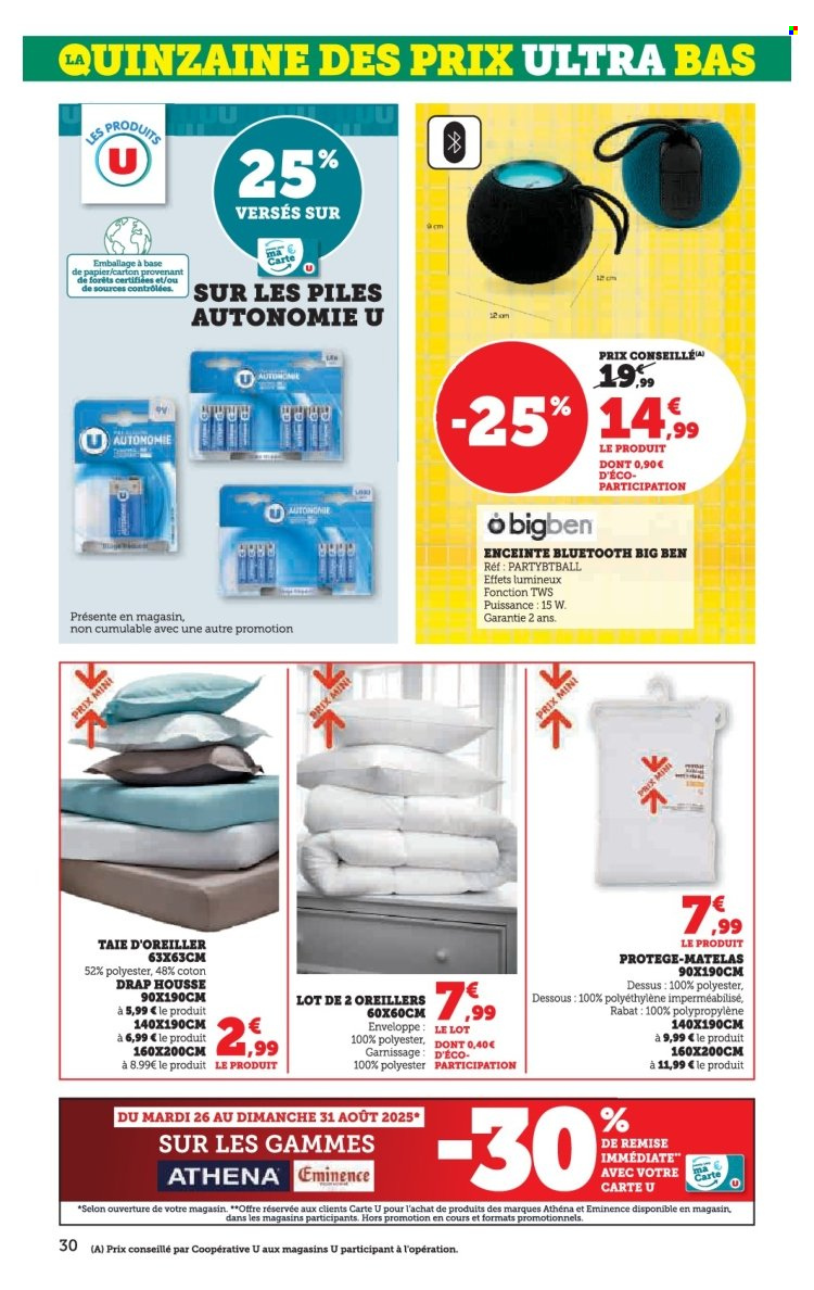 Catalogue SUPER U - 26/08/2025 - 07/09/2025. Page 30