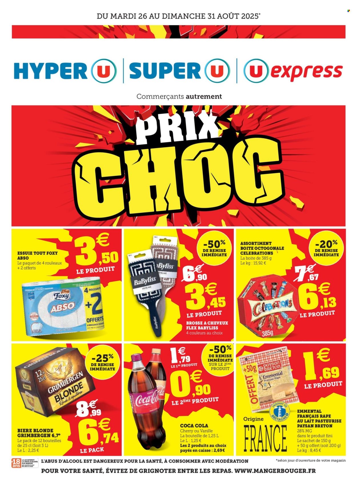 Catalogue Magasins U - 26/08/2025 - 31/08/2025. Page 1