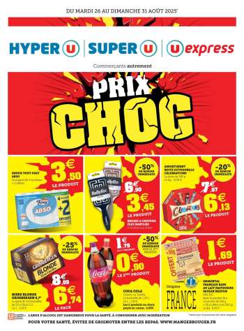 Catalogue Magasins U - 26/08/2025 - 31/08/2025.