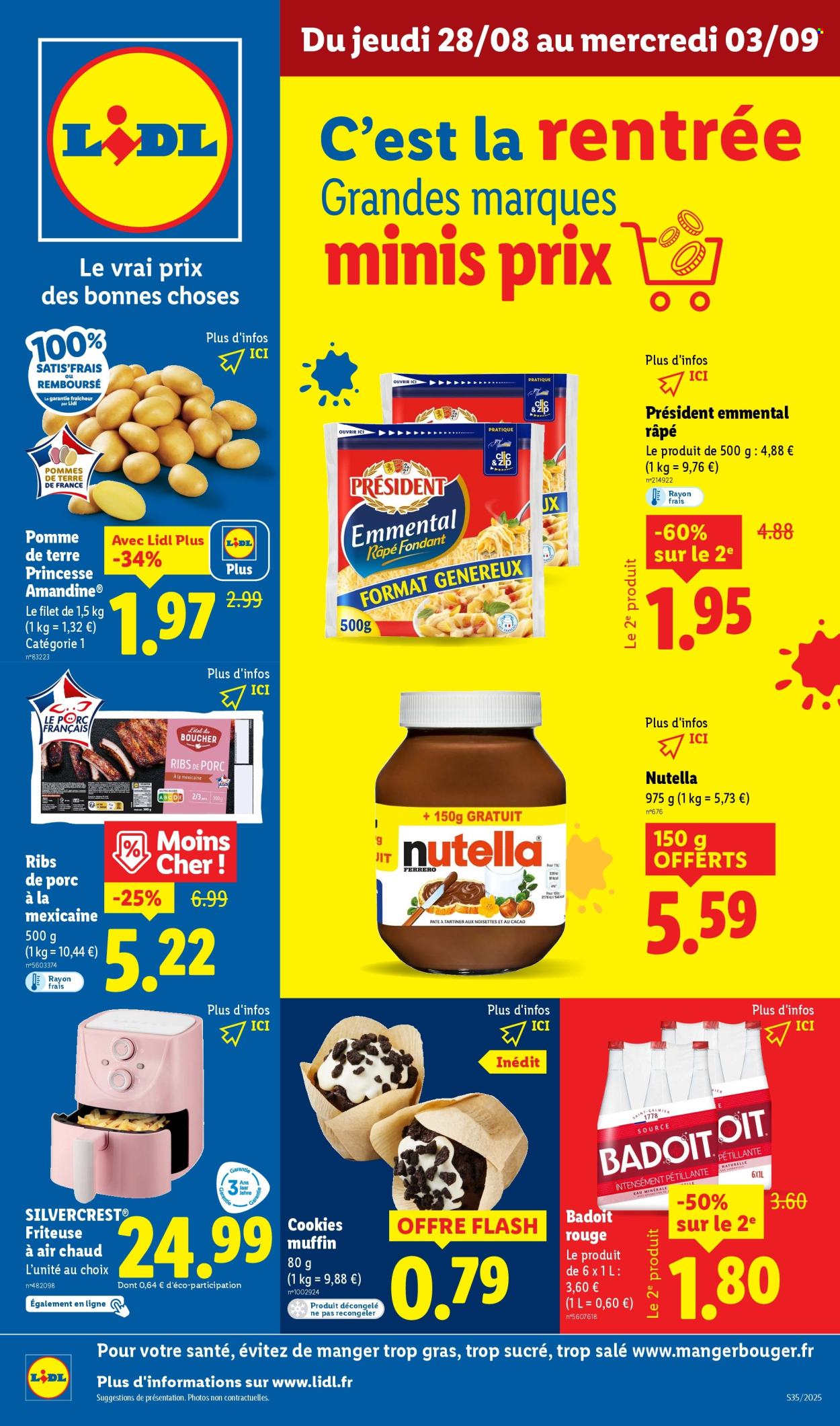 Catalogue Lidl - 28/08/2025 - 03/09/2025. Page 1