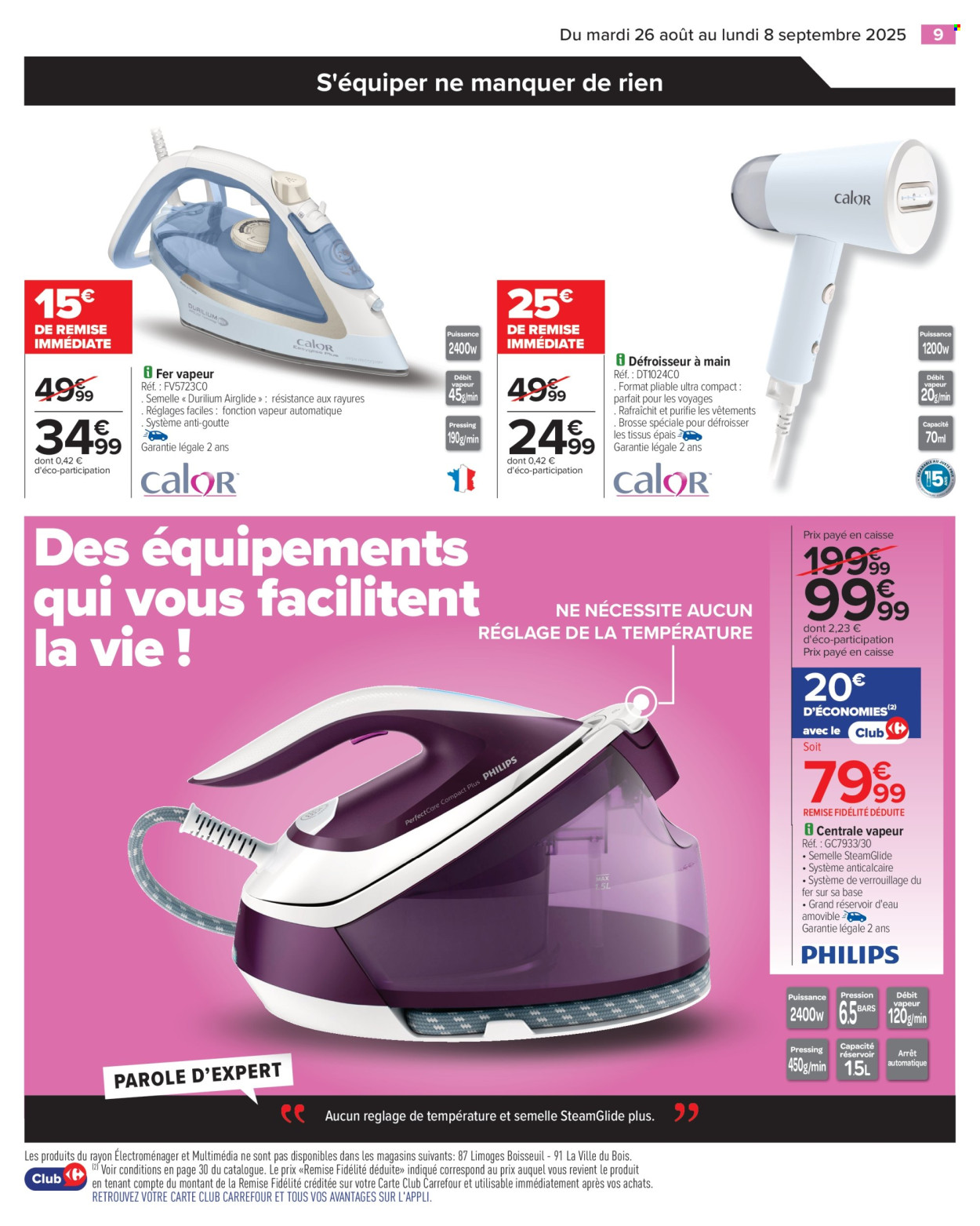 Catalogue Carrefour Hypermarchés - 26/08/2025 - 08/09/2025. Page 11