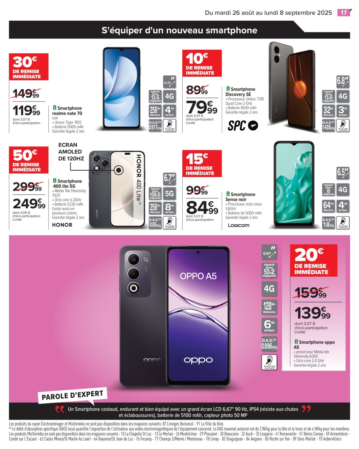 Catalogue Carrefour Hypermarchés - 26/08/2025 - 08/09/2025. Page 19