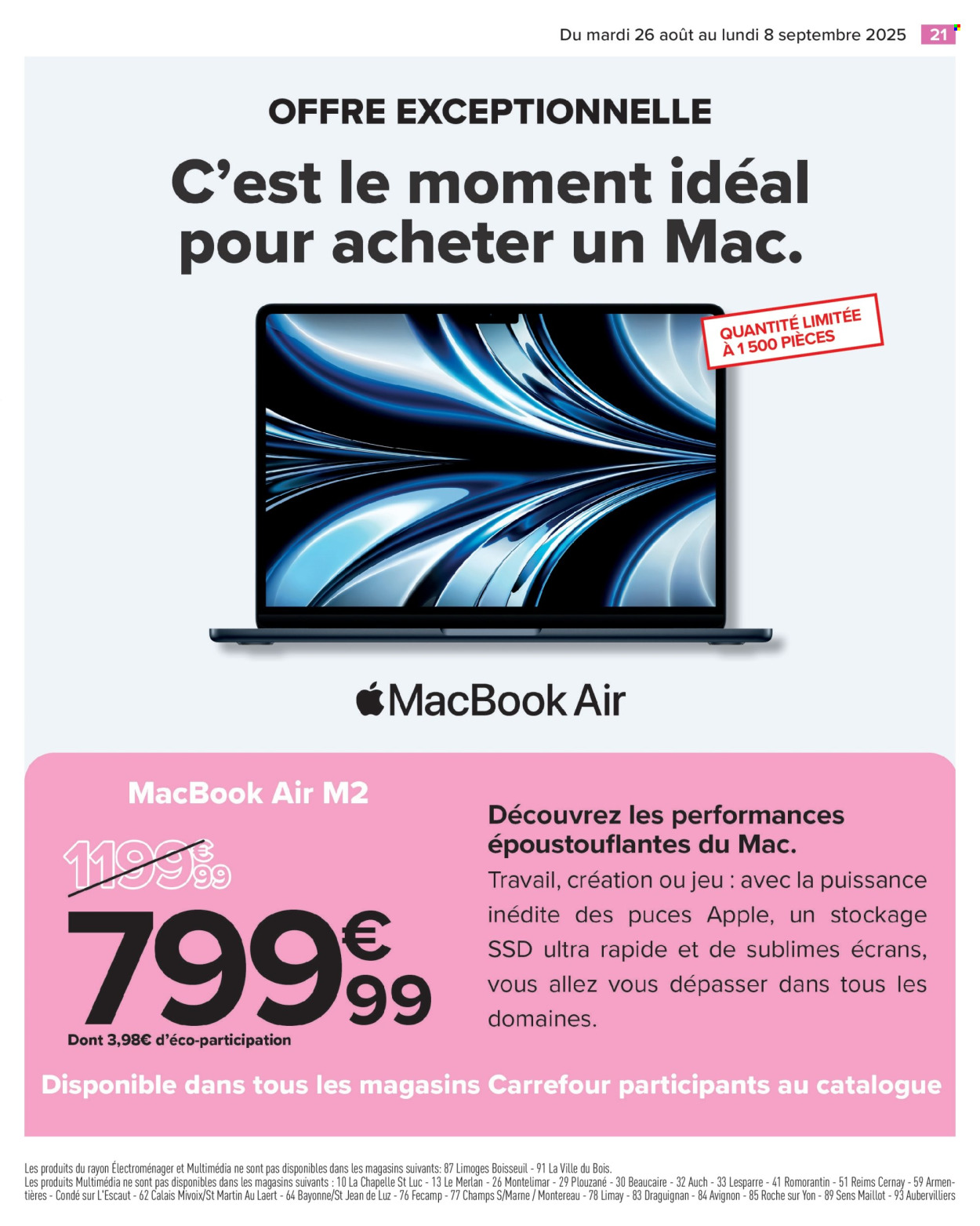 Catalogue Carrefour Hypermarchés - 26/08/2025 - 08/09/2025. Page 23