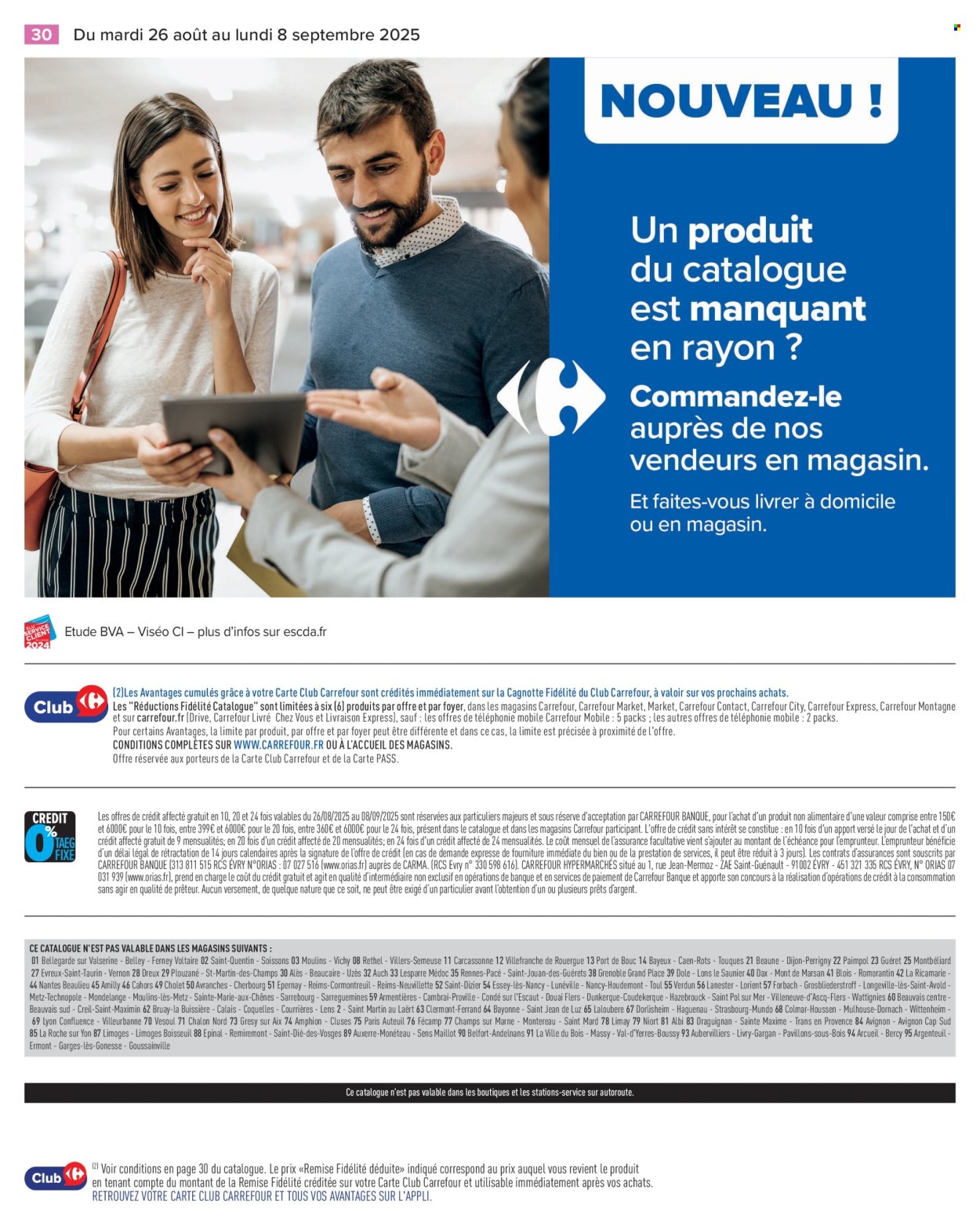 Catalogue Carrefour Hypermarchés - 26/08/2025 - 08/09/2025. Page 32