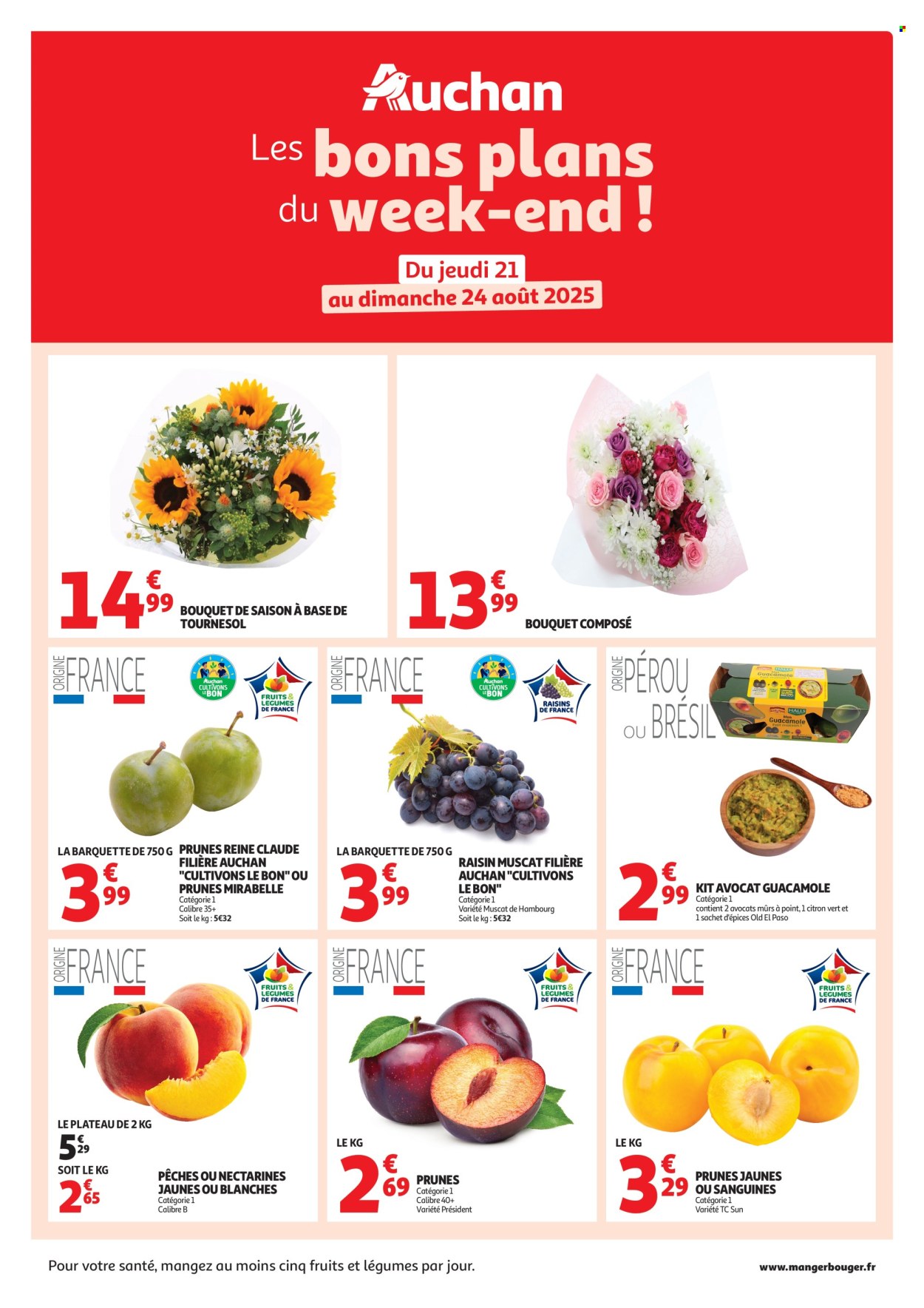 Catalogue Auchan - 21/08/2025 - 24/08/2025. Page 1
