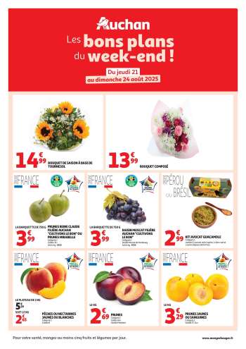 Catalogue Auchan - 21/08/2025 - 24/08/2025.