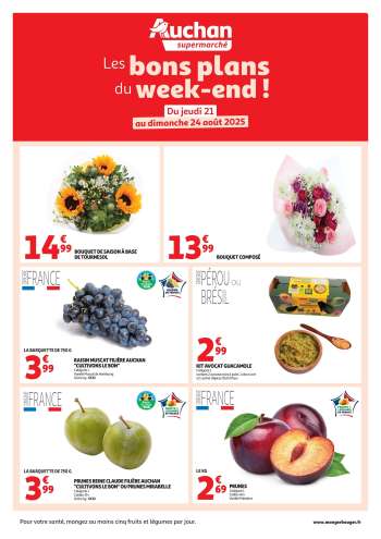 Catalogue Auchan - 21/08/2025 - 24/08/2025.