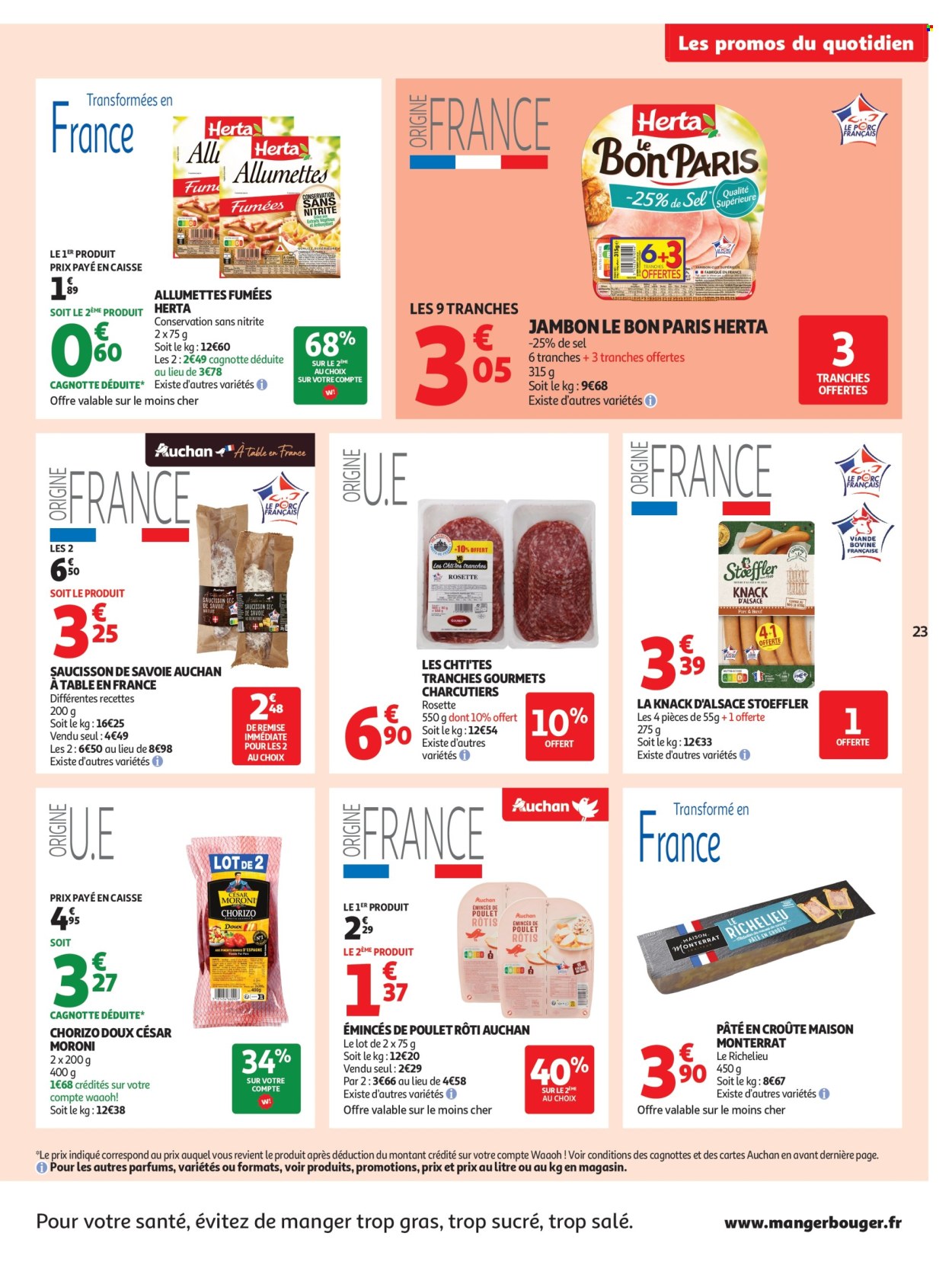 Catalogue Auchan - 26/08/2025 - 07/09/2025. Page 23