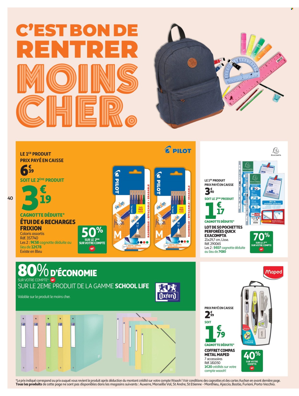 Catalogue Auchan - 26/08/2025 - 07/09/2025. Page 40