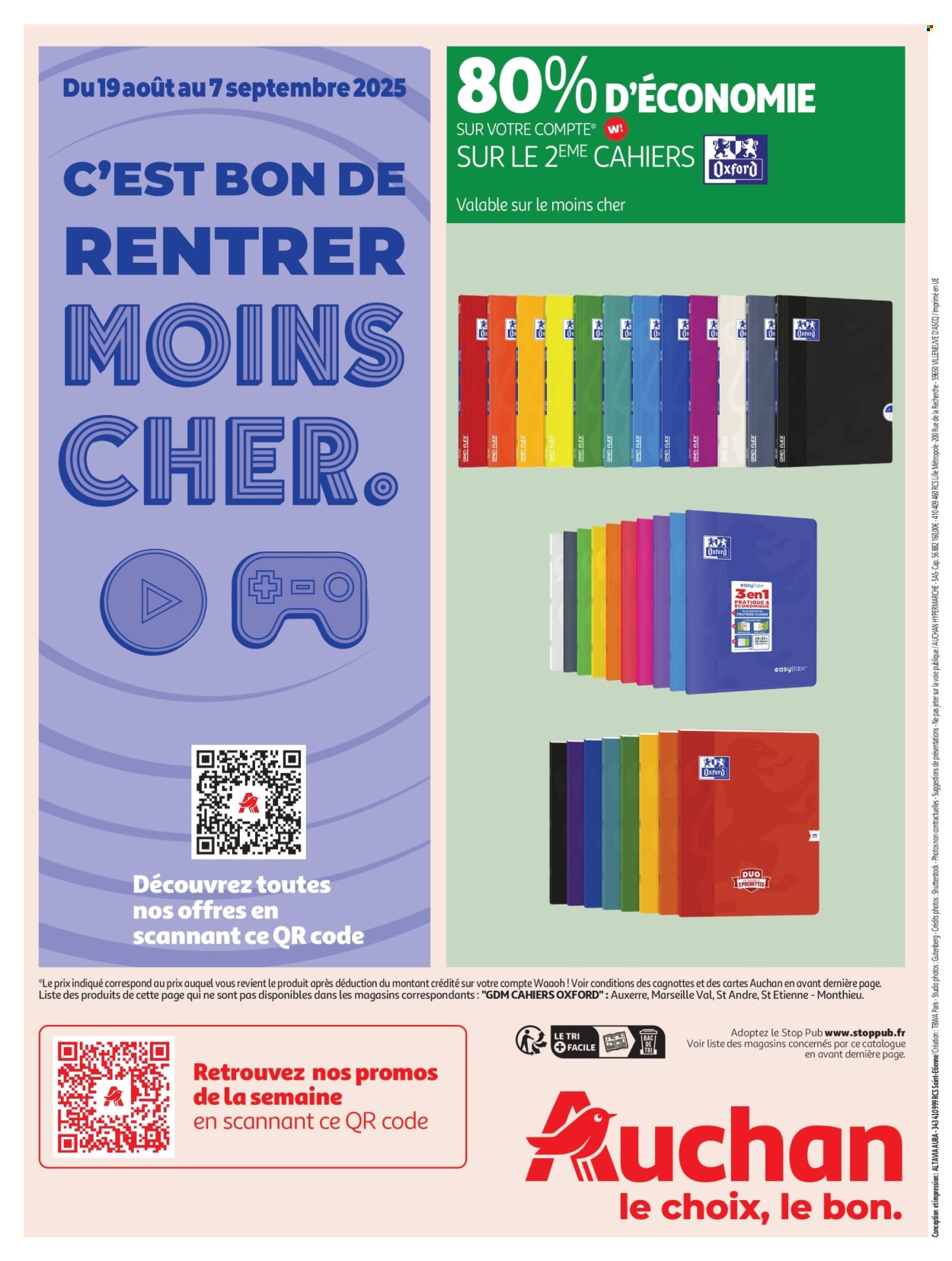 Catalogue Auchan - 26/08/2025 - 07/09/2025. Page 52