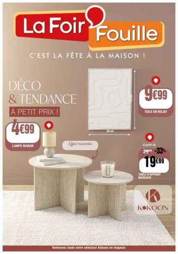 Catalogue La Foir'Fouille - 25/08/2025 - 31/08/2025.