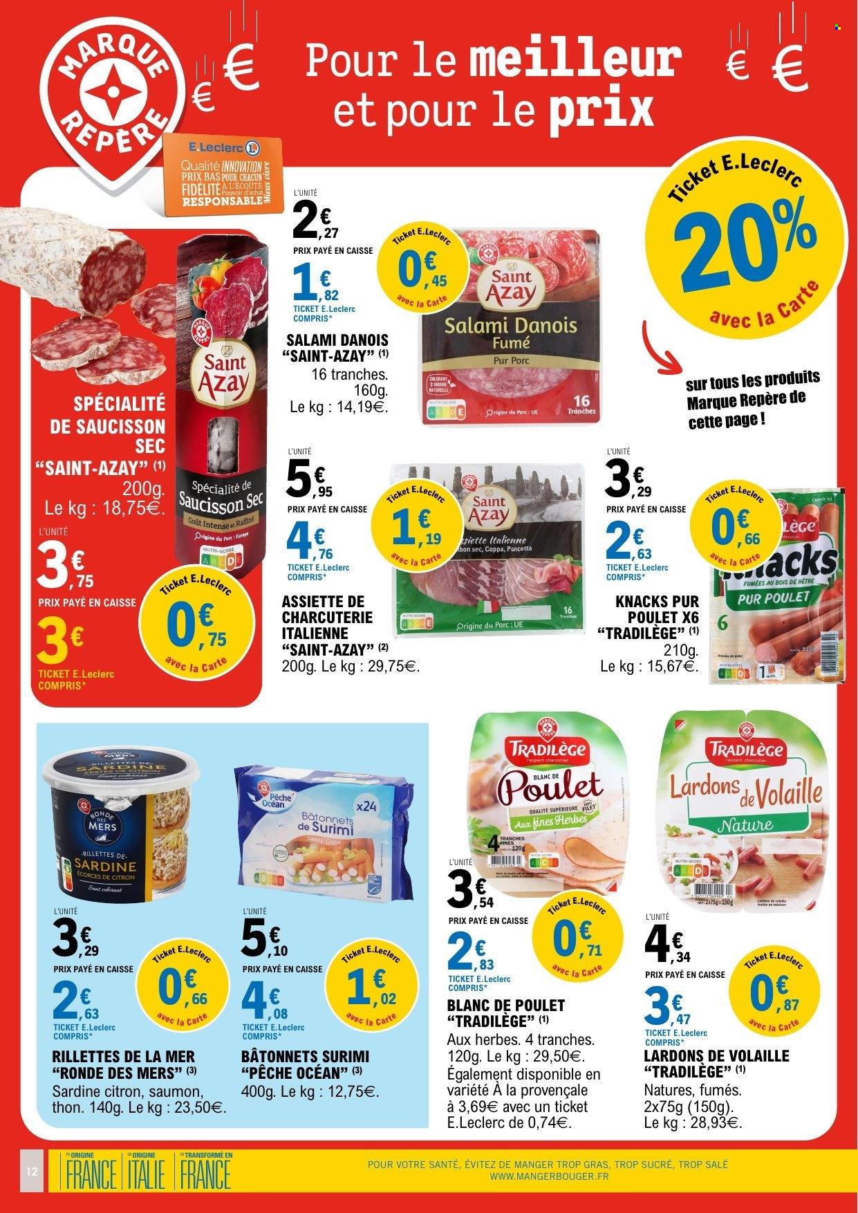 Catalogue E.Leclerc - 26/08/2025 - 07/09/2025. Page 12