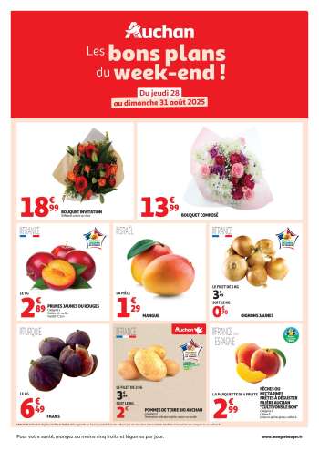 Catalogue Auchan - 28/08/2025 - 31/08/2025.