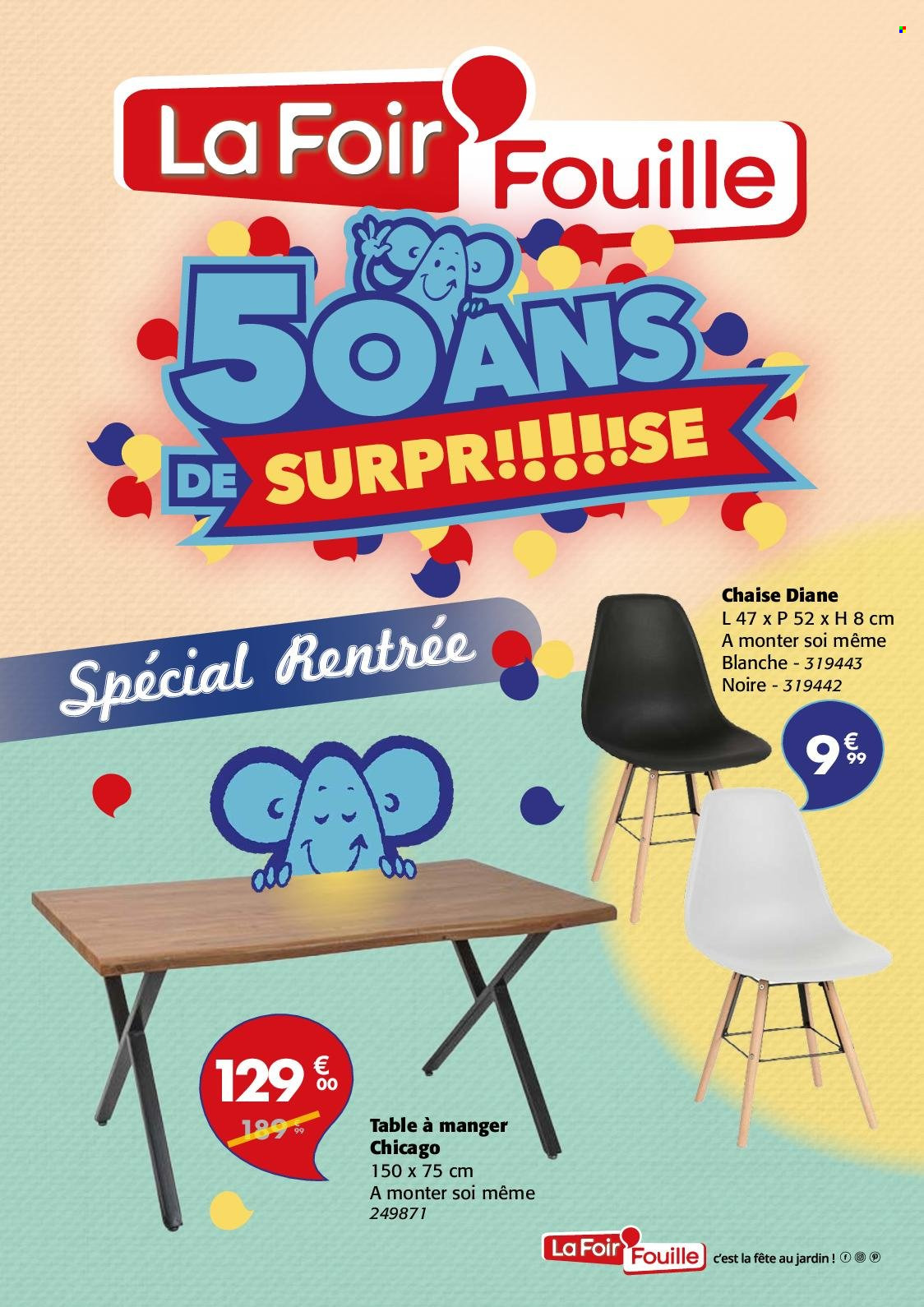 Catalogue La Foir'Fouille - 25/08/2025 - 07/09/2025. Page 1