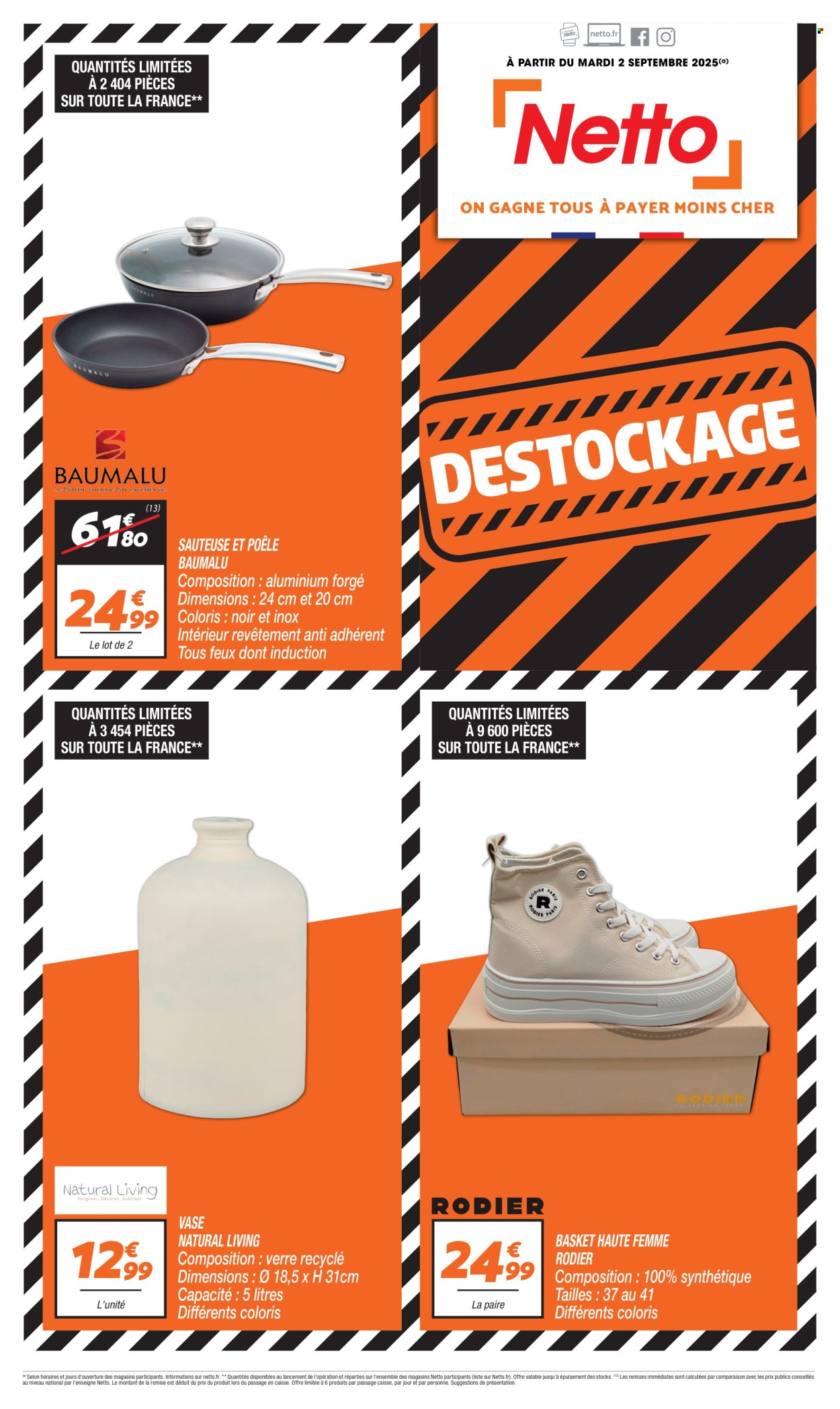 Catalogue Netto - 02/09/2025 - 30/09/2025. Page 1