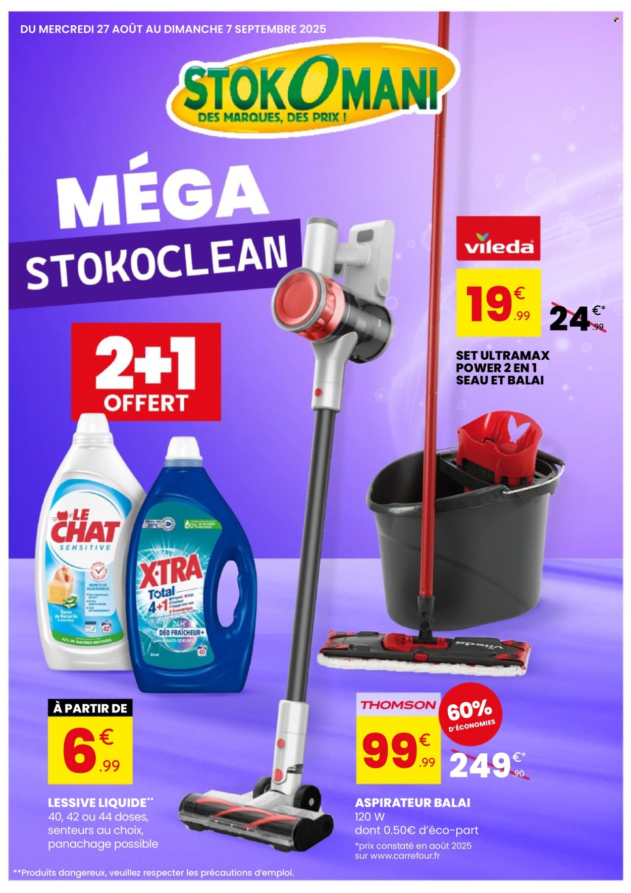 Catalogue Stokomani - 27/08/2025 - 07/09/2025. Page 1