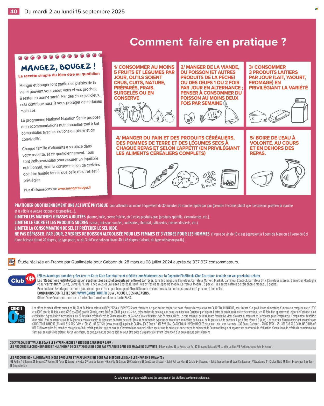 Catalogue Carrefour Hypermarchés - 02/09/2025 - 15/09/2025. Page 42