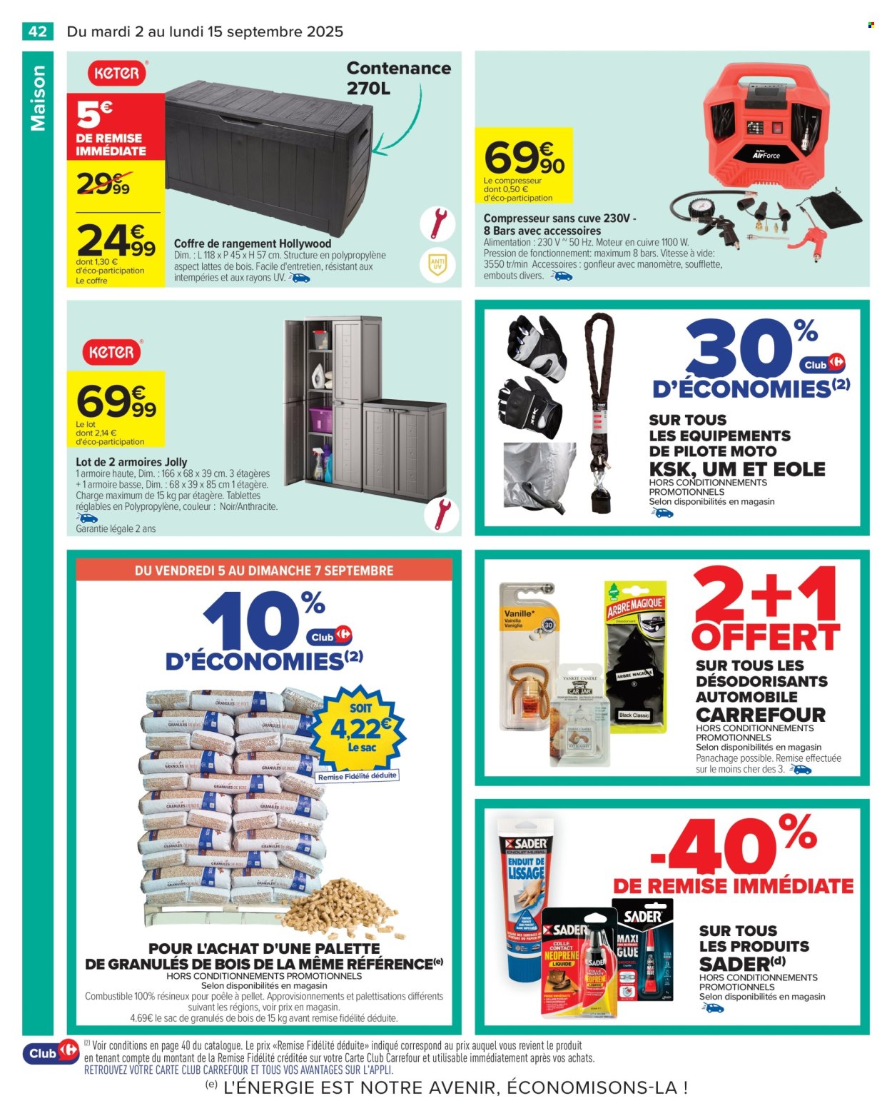 Catalogue Carrefour Hypermarchés - 02/09/2025 - 15/09/2025. Page 44