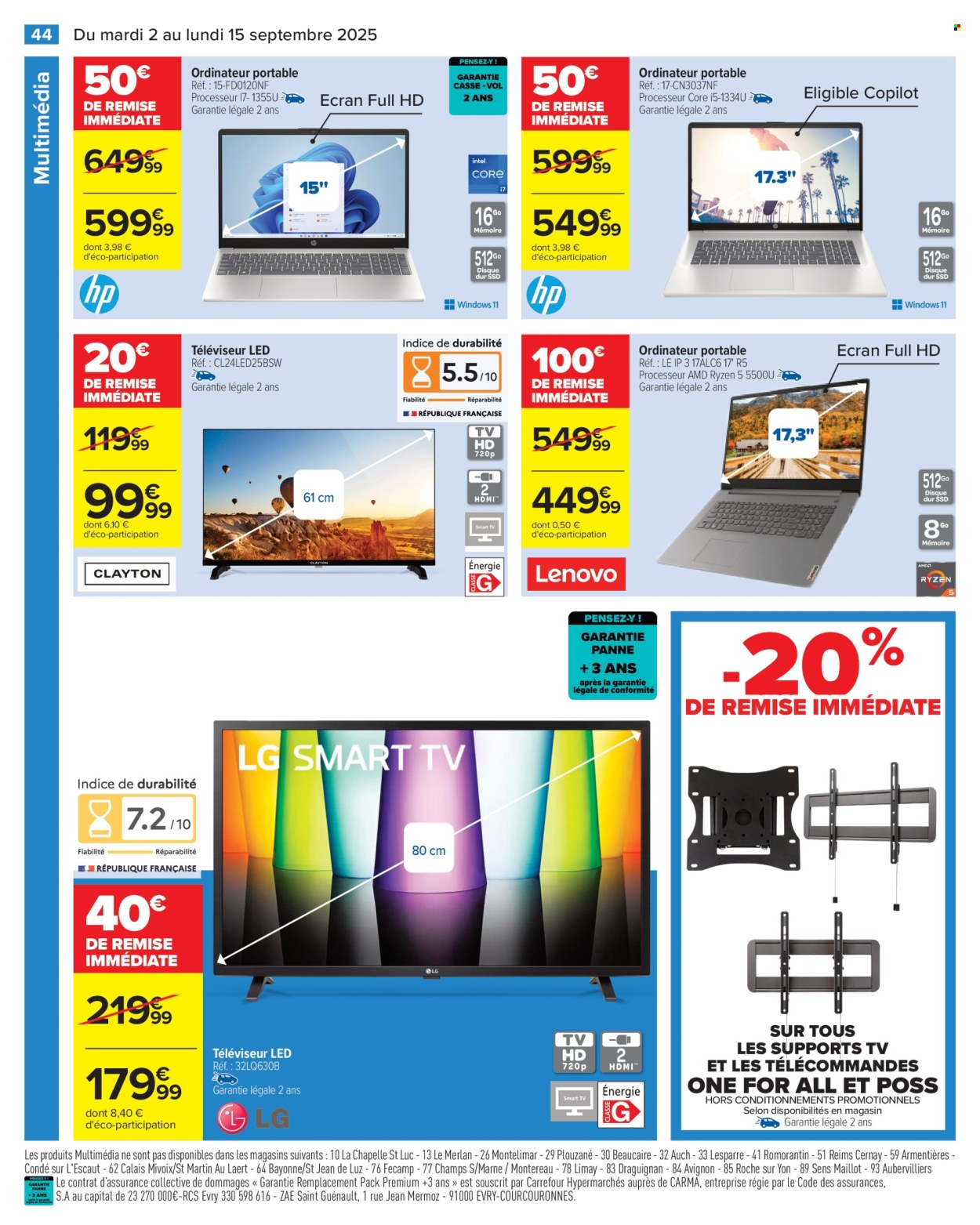 Catalogue Carrefour Hypermarchés - 02/09/2025 - 15/09/2025. Page 46