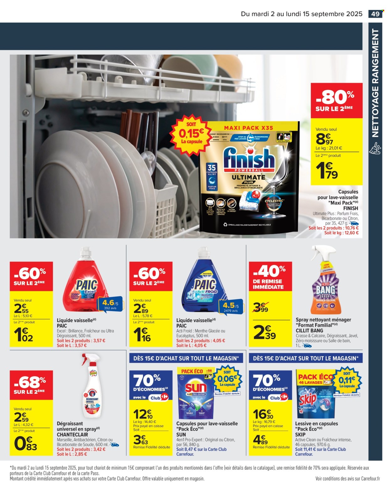Catalogue Carrefour Hypermarchés - 02/09/2025 - 15/09/2025. Page 51