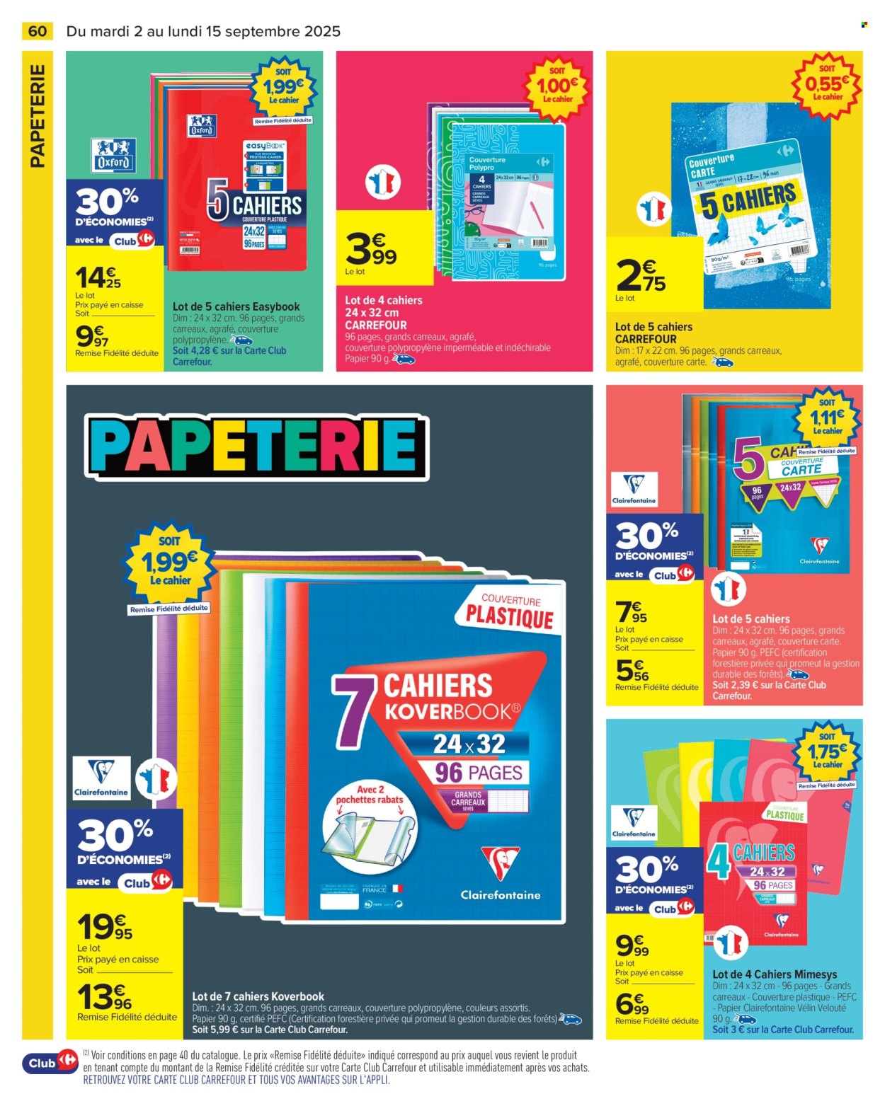 Catalogue Carrefour Hypermarchés - 02/09/2025 - 15/09/2025. Page 62
